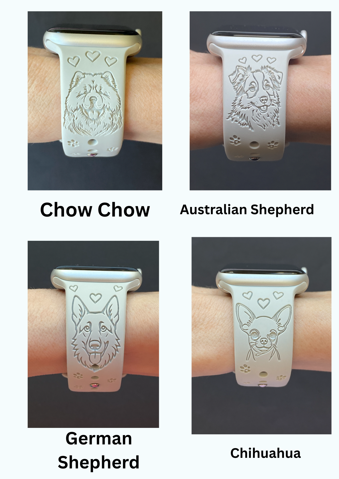 Dog Breed (#3) 20mm Samsung Galaxy Watch Band