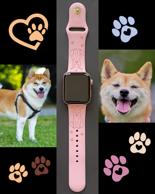 Shiba Inu Dog Watch Band For Apple Watch