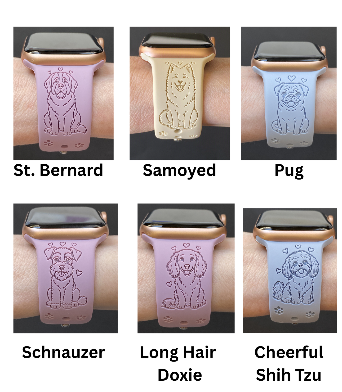 Dog Breed (#8) 20mm Samsung Galaxy Watch Band