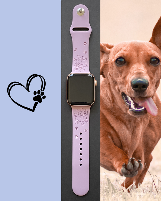 My Joyful Dachshund Dog Watch Band For Apple Watch