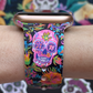 Festive Skulls Watch Band For Apple Watch