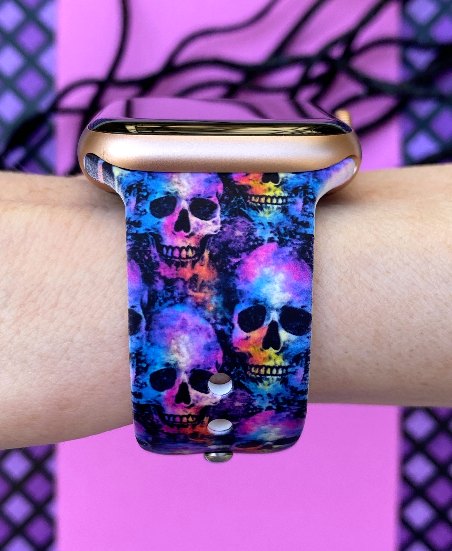 Skulls Apple Watch Band