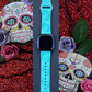 Skull and Roses Fitbit Versa 1/2 Watch Band