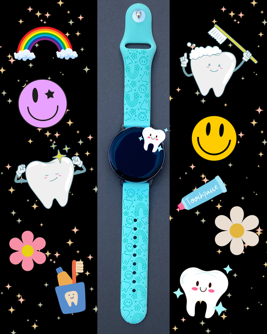 Smiley Dentist 20mm Samsung Galaxy Watch Band