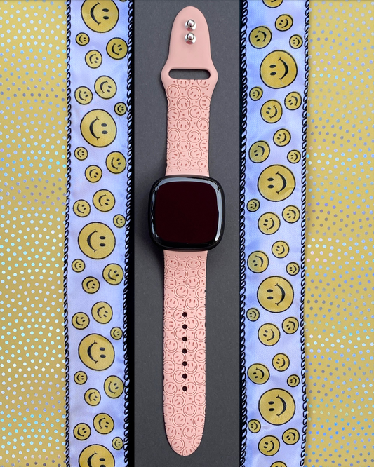 Smiley Fitbit Versa 3/Versa 4/Sense/Sense 2 Watch Band