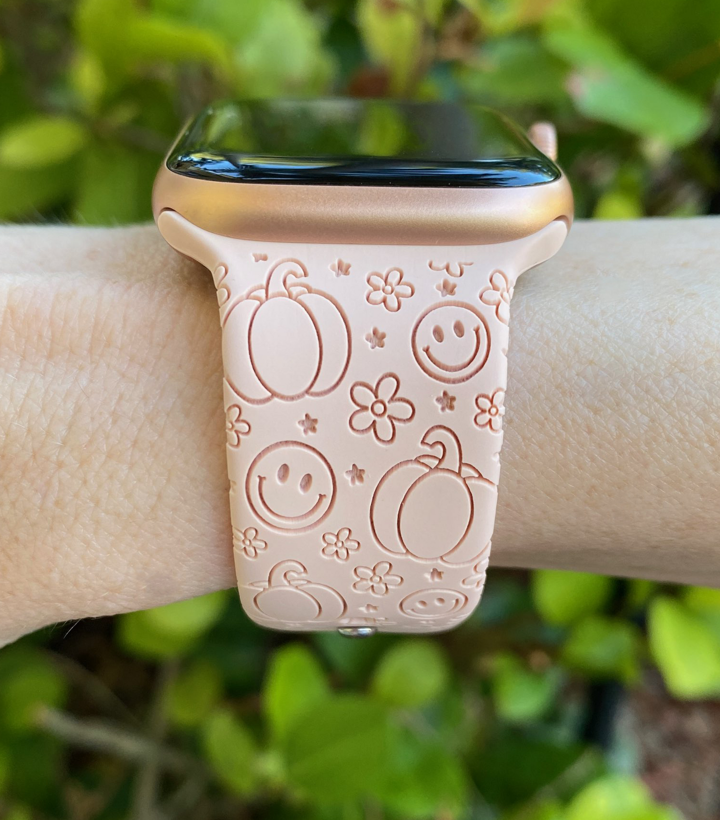 Smiley Pumpkins Apple Watch Band