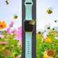 Spring Blooms and Snails Apple Watch Band