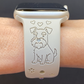 Cute Schnauzer Dog Watch Band For Apple Watch