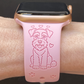 My Best Friend Schnauzer Dog Watch Band For Apple Watch