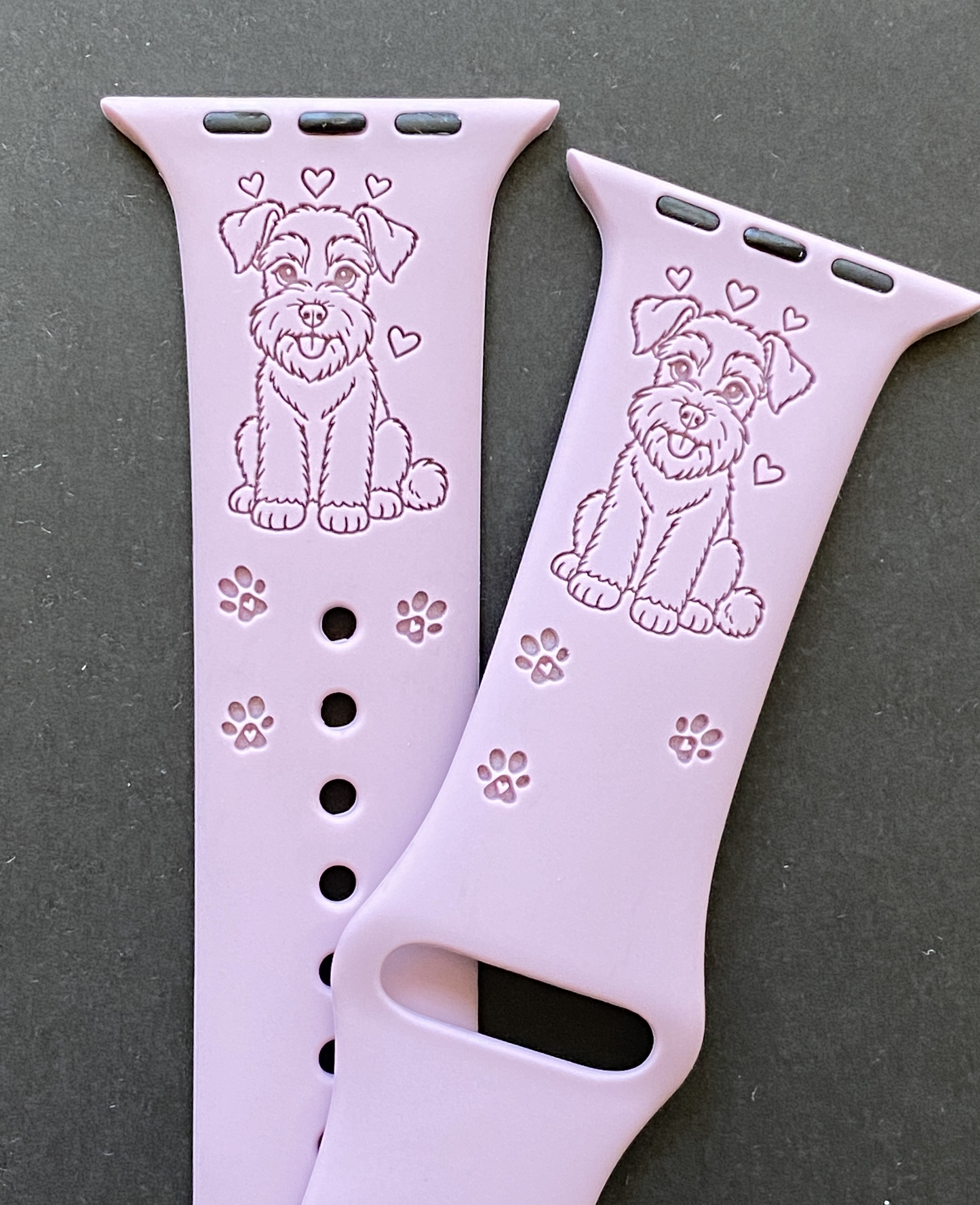 My Best Friend Schnauzer Dog Watch Band For Apple Watch