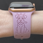 My Best Friend Schnauzer Dog Watch Band For Apple Watch