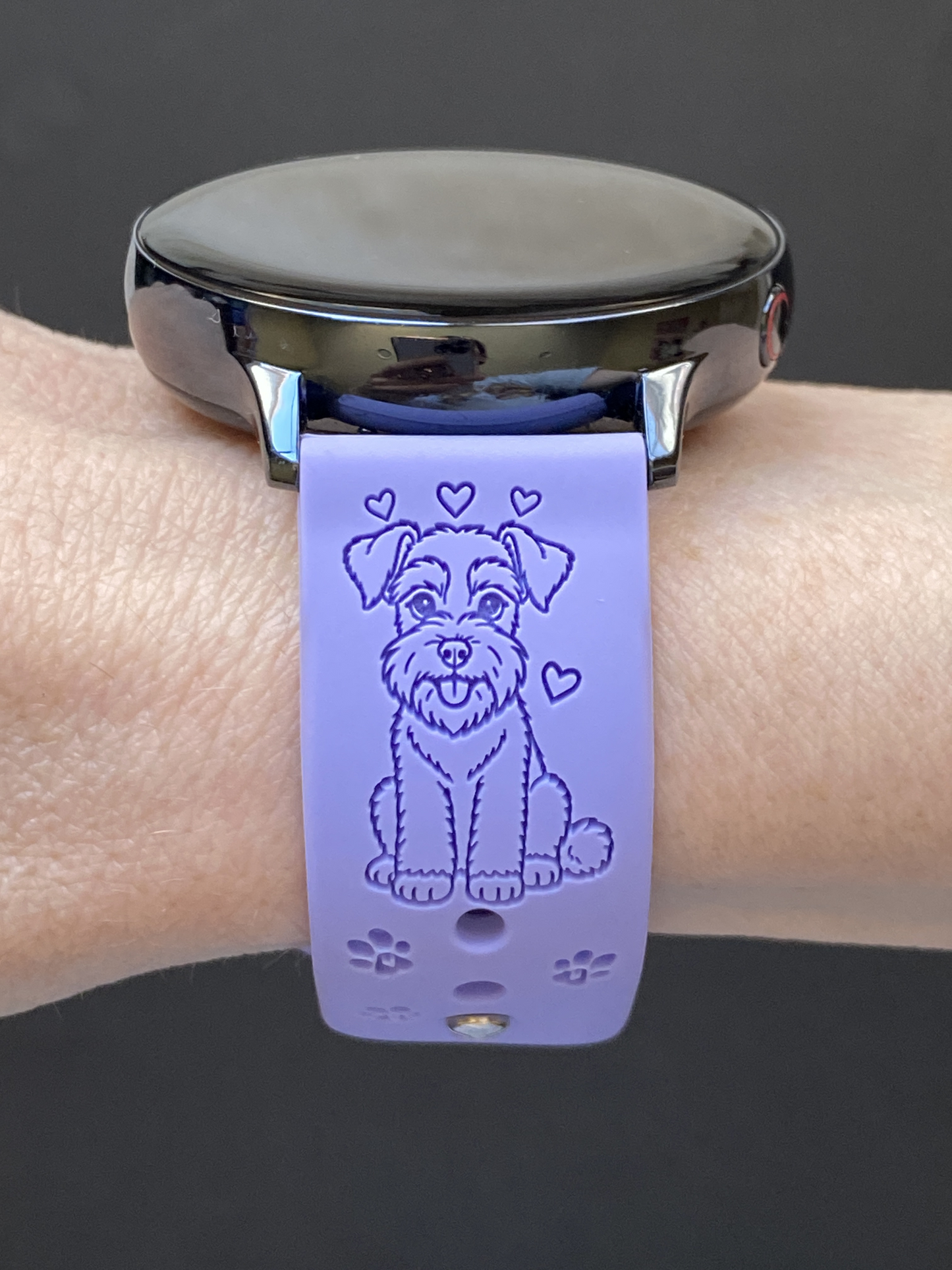 My Little Schnauzer Dog 20mm Samsung Galaxy Watch Band