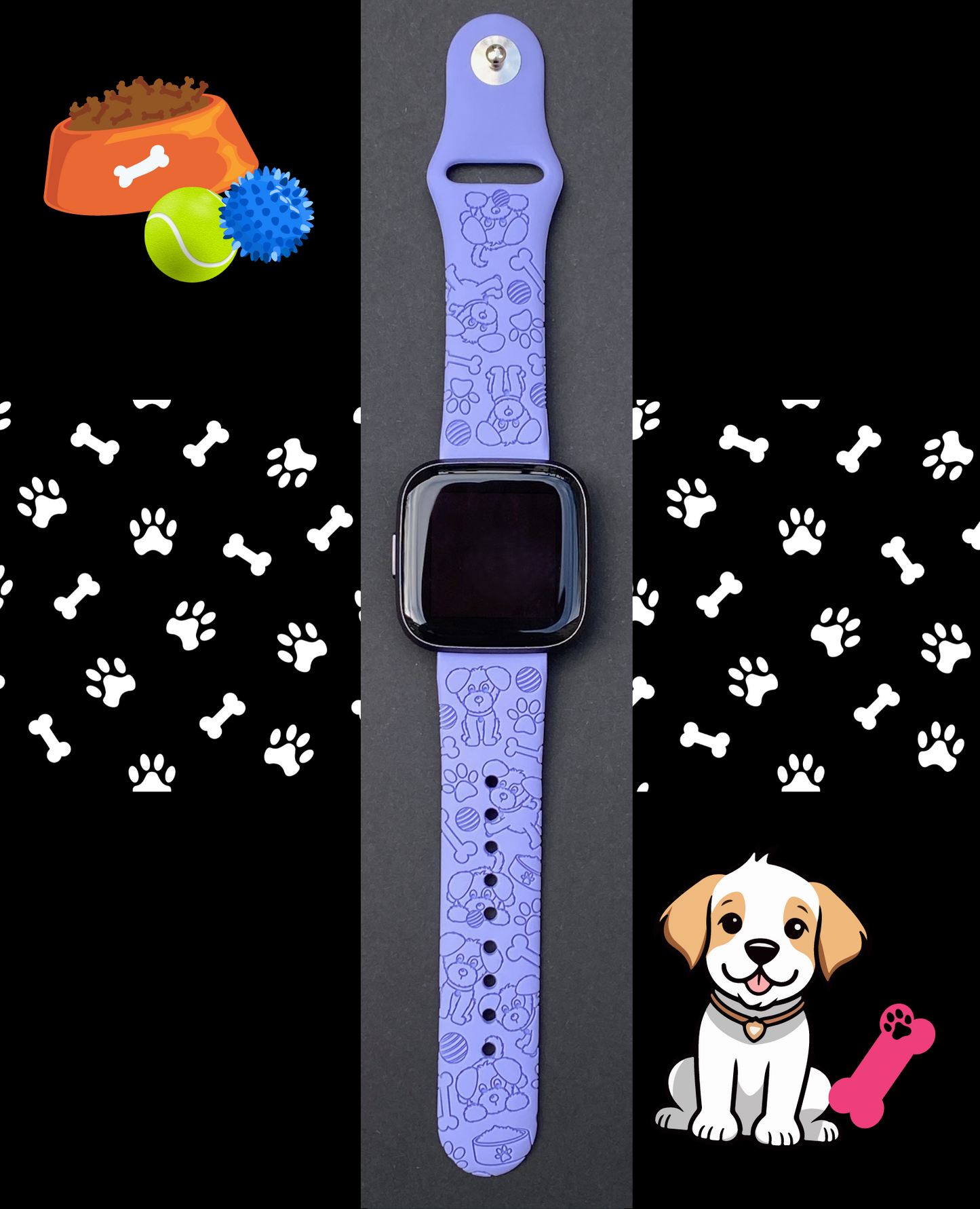 Dog Lover Fitbit Versa 1/2 Watch Band