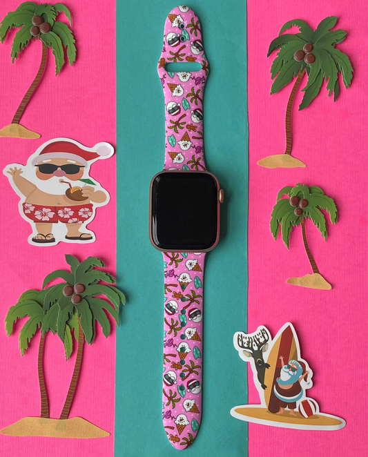 Tropical Winter Apple Watch Band