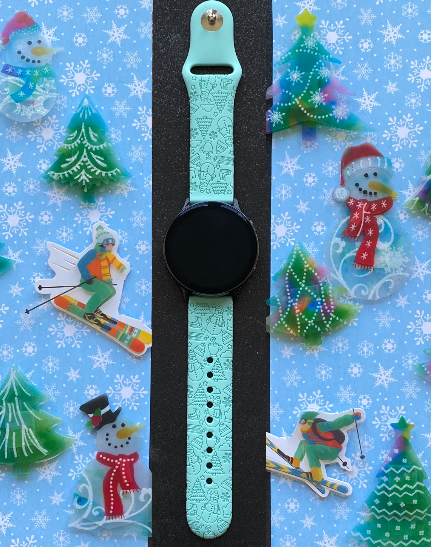 Snow Day 20mm Samsung Galaxy Watch Band