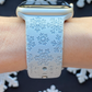 Wintery Snowflakes Watch Band For Apple Watch
