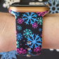 Icy Snowflakes Apple Watch Band