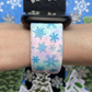 Snowflake Fitbit Versa 3/Versa 4/Sense/Sense 2 Watch Band