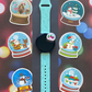 Snow Globes 20mm Samsung Galaxy Watch Band