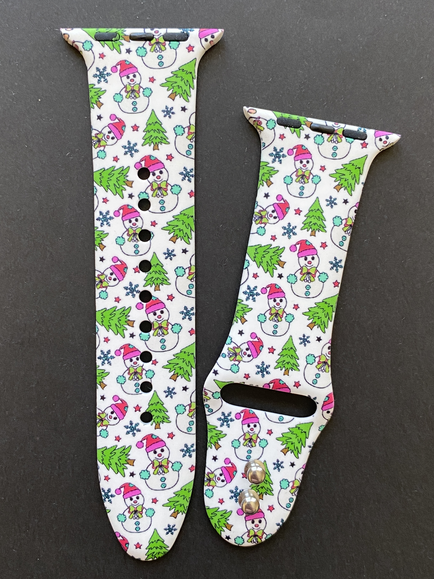 Chilly Snowman Watch Band For Apple Watch