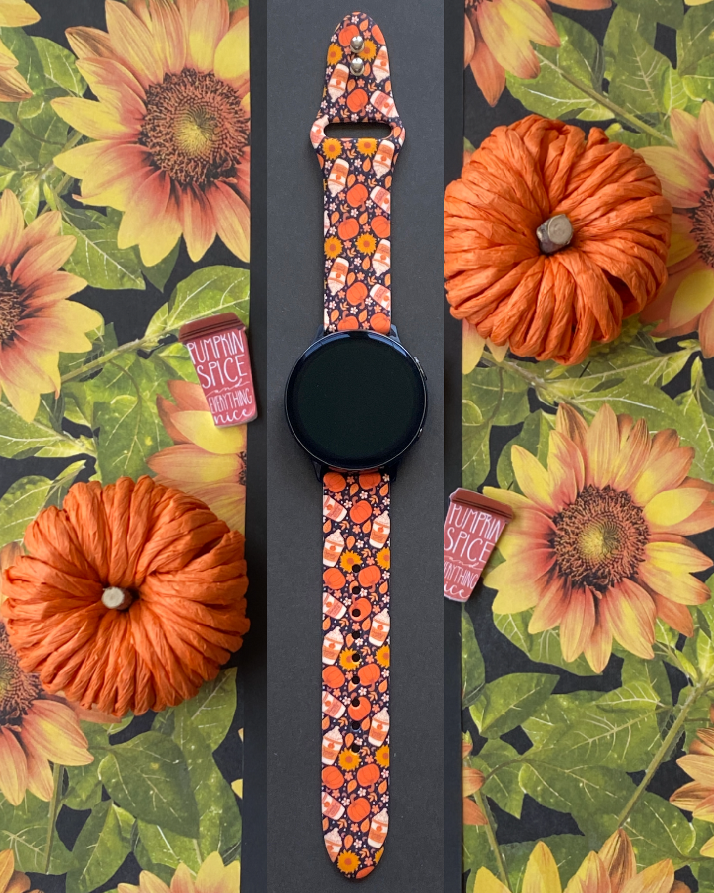 Pumpkin Spice Lover Samsung Galaxy Watch Band