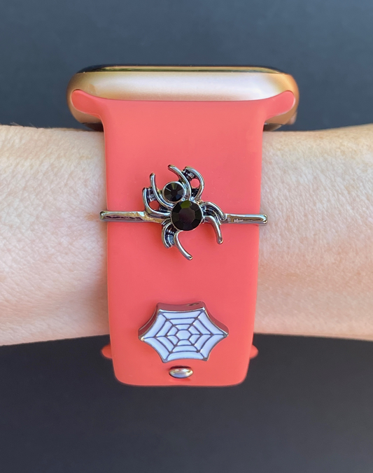 Autumn Band and Spider Charm Apple Watch Band