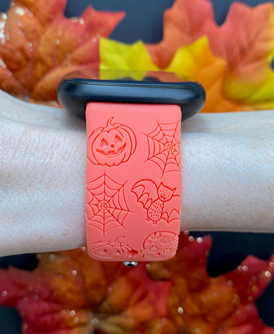 Spooky Halloween Fitbit Versa 3/Versa 4/Sense/Sense 2 Watch Band