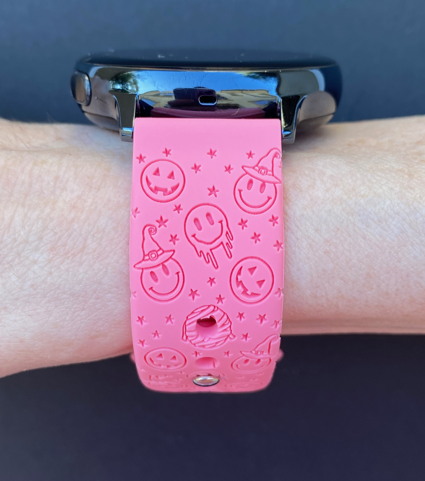 Spooky Smiley 20mm Samsung Galaxy Watch Band