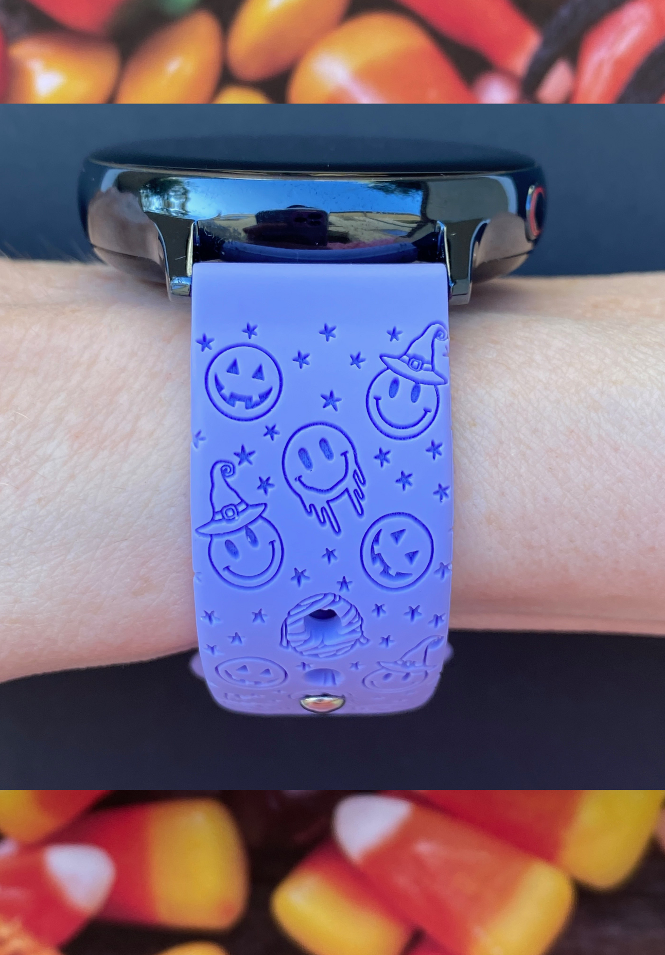 Spooky Smiley 20mm Samsung Galaxy Watch Band