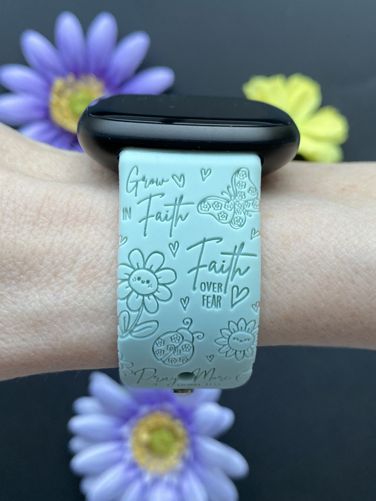 Spring Faith Fitbit Versa 3/Versa 4/Sense/Sense 2 Watch Band