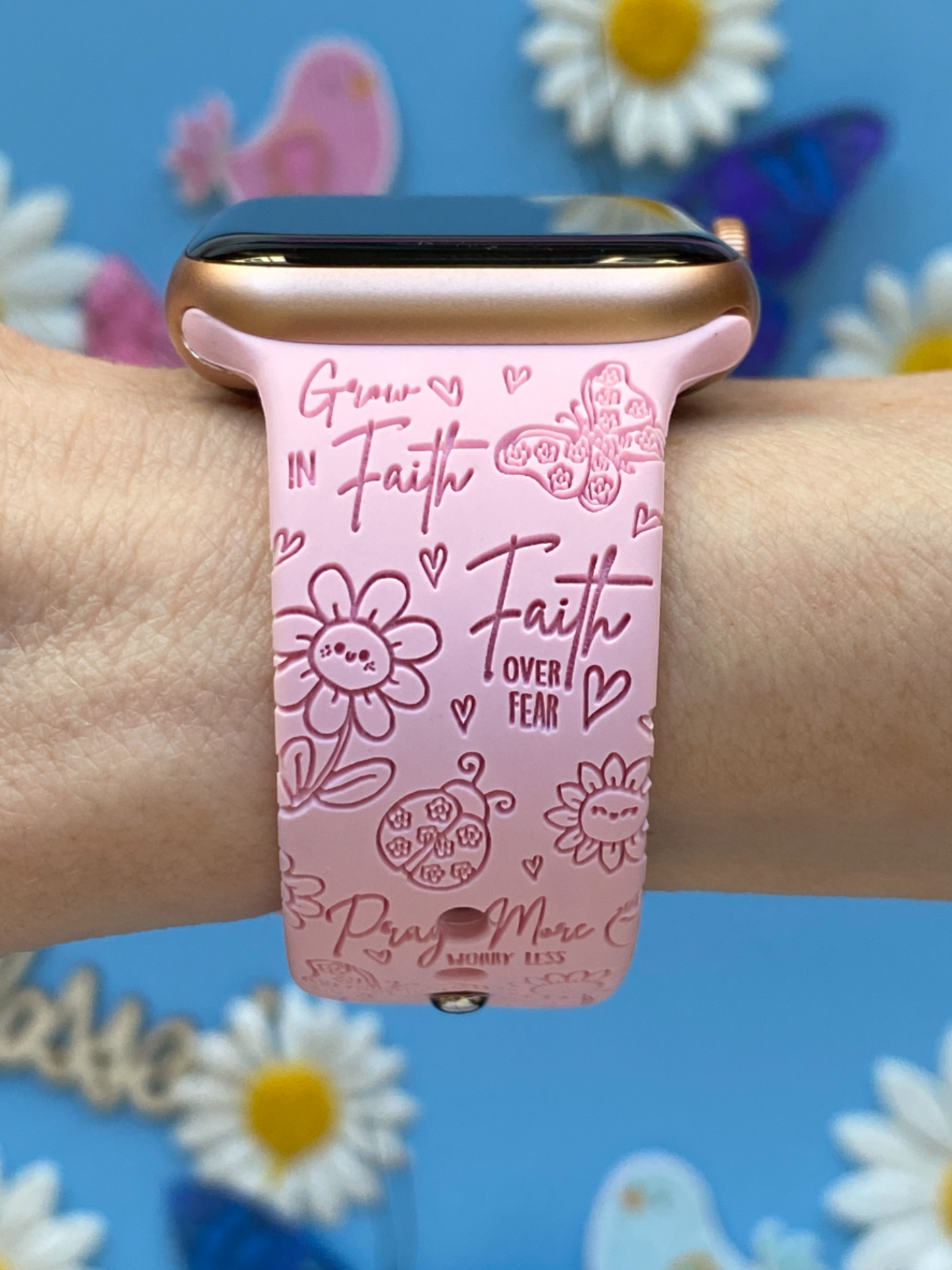 Spring Faith Watch Band For Apple Watch