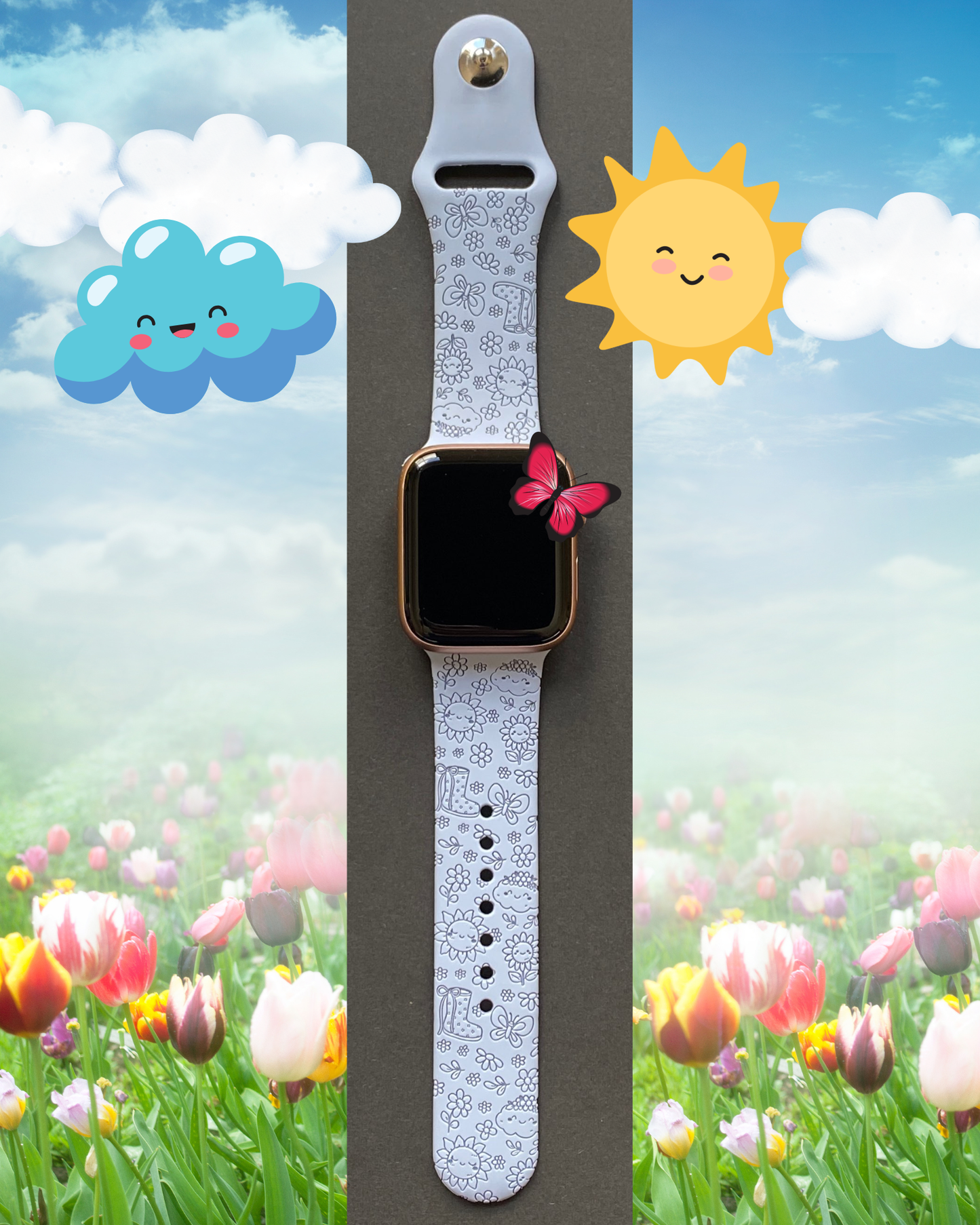 Spring Has Sprung Watch Band For Apple Watch