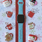Fluffy Hot Cocoa Watch Band For Apple Watch