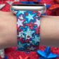 4th of July Stars Watch Band For Apple Watch