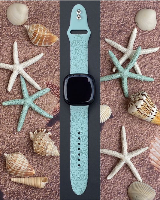 Stars and Shells Fitbit Versa 3/Versa 4/Sense/Sense 2 Watch Band