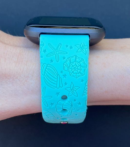 Seashells and Stars Fitbit Versa 1/2 Watch Band