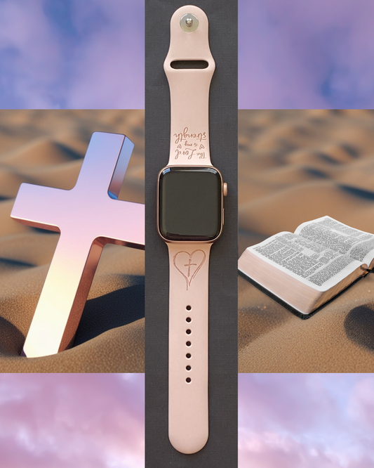 Cross and Verse Watch Band For Apple Watch