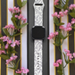 Black Flowers Fitbit Versa 1/2 Watch Band