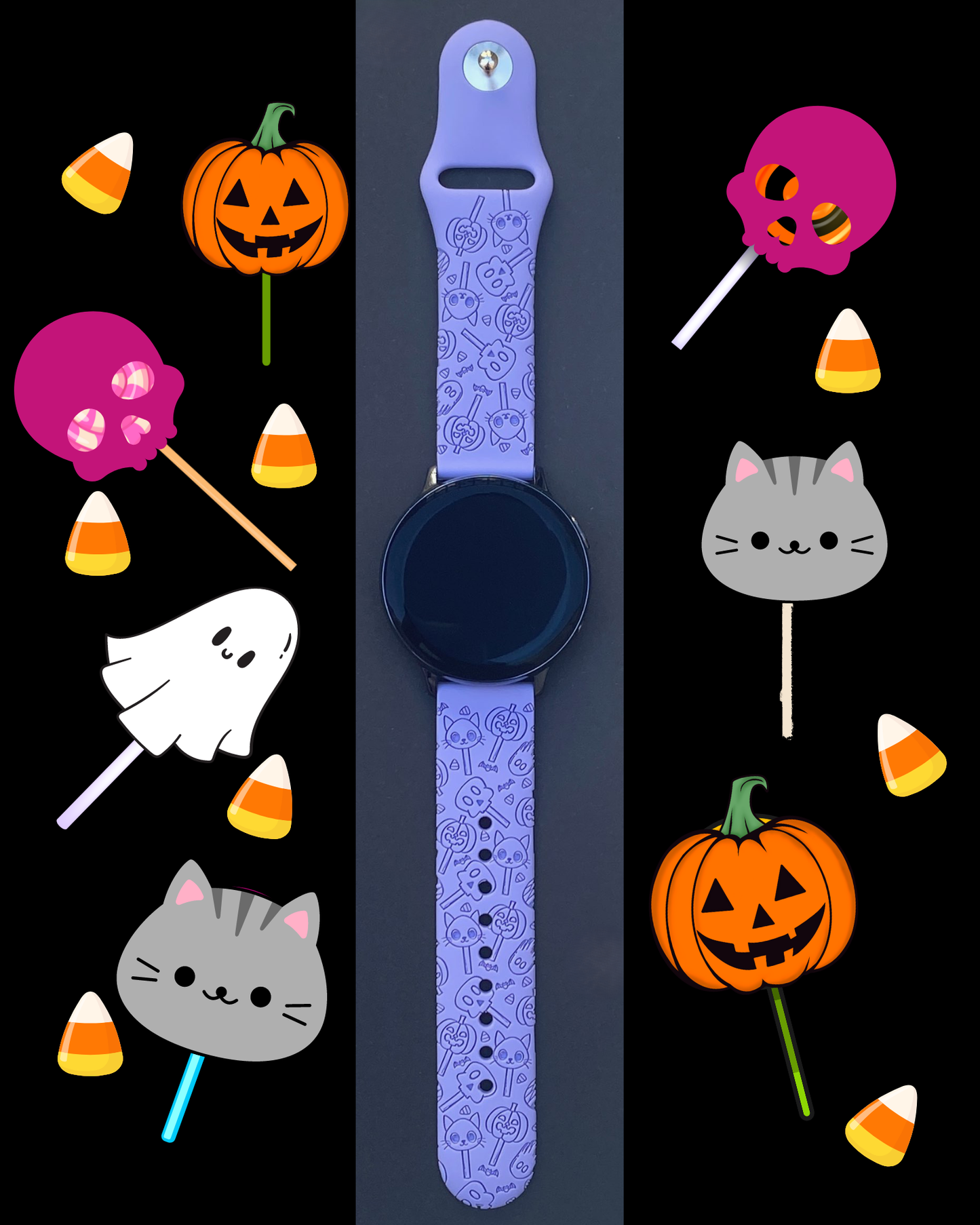 Halloween Suckers 20mm Samsung Galaxy Watch Band