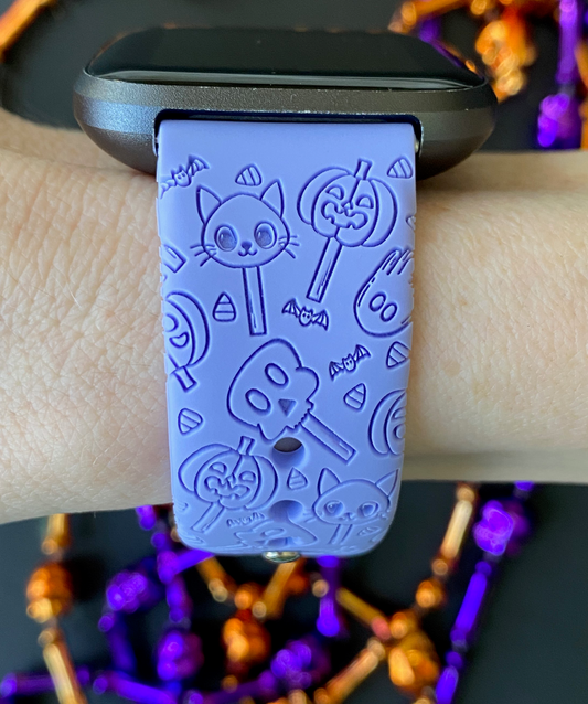 Halloween Suckers Fitbit Versa 1/2 Watch Band