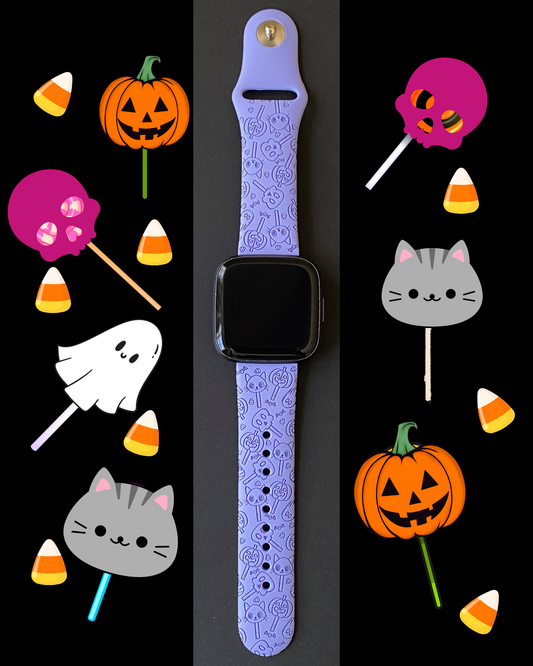 Halloween Suckers Fitbit Versa 1/2 Watch Band