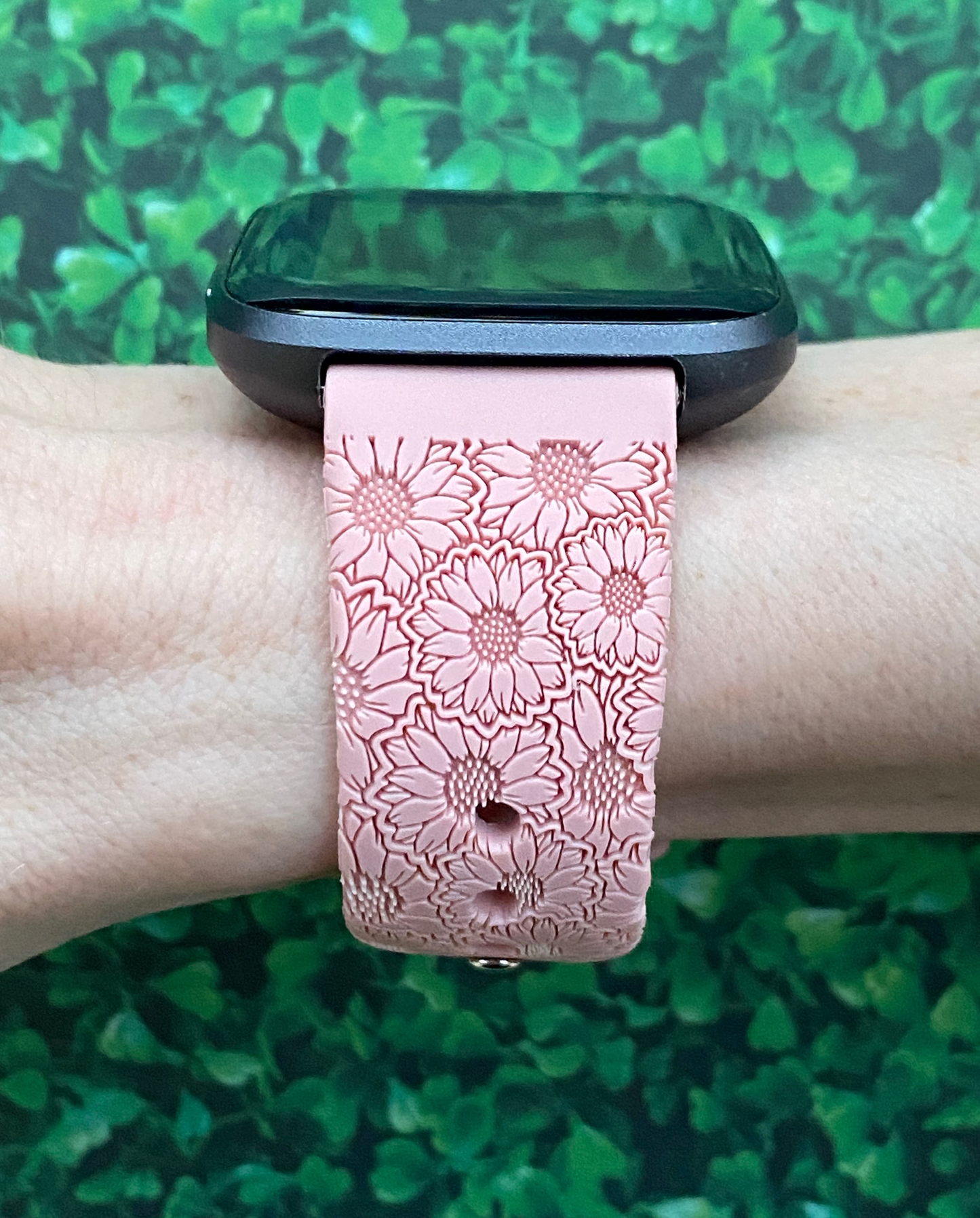 Sunflower Floral Fitbit Versa 1/2 Watch Band