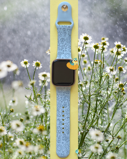 Happy Spring Day Watch Band For Apple Watch