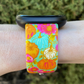 Pumpkins Floral Fitbit Versa 1/2 Watch Band