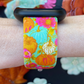 Pumpkins Floral Fitbit Versa 1/2 Watch Band