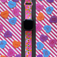 Colorful Candy Hearts Fitbit Versa 3/Versa 4/Sense/Sense 2 Watch Band