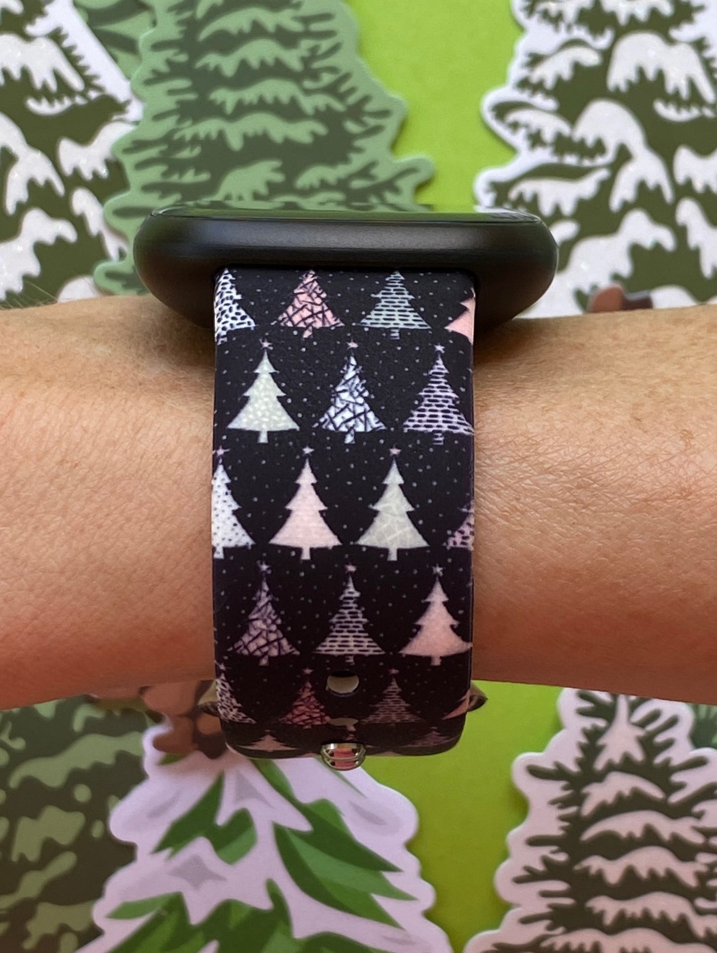 Christmas Tree Fitbit Versa 1/2 Watch Band