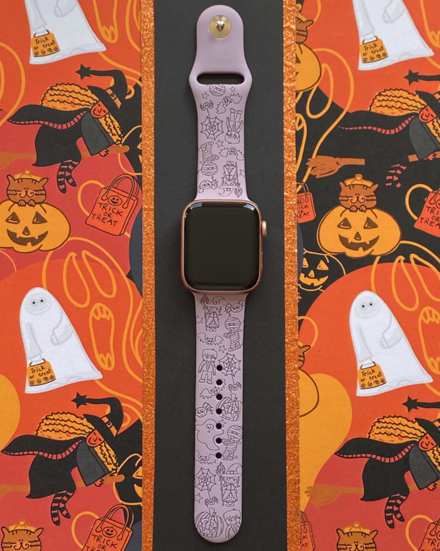 Trick or Treat Friends Watch Band For Apple Watch