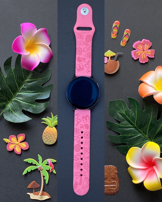 Tropical Summer 20mm Samsung Galaxy Watch Band