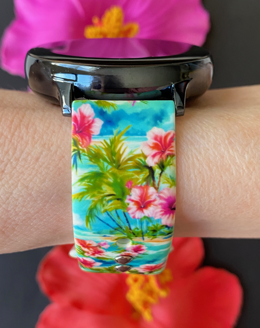 Tropical Paradise Samsung Galaxy Watch Band